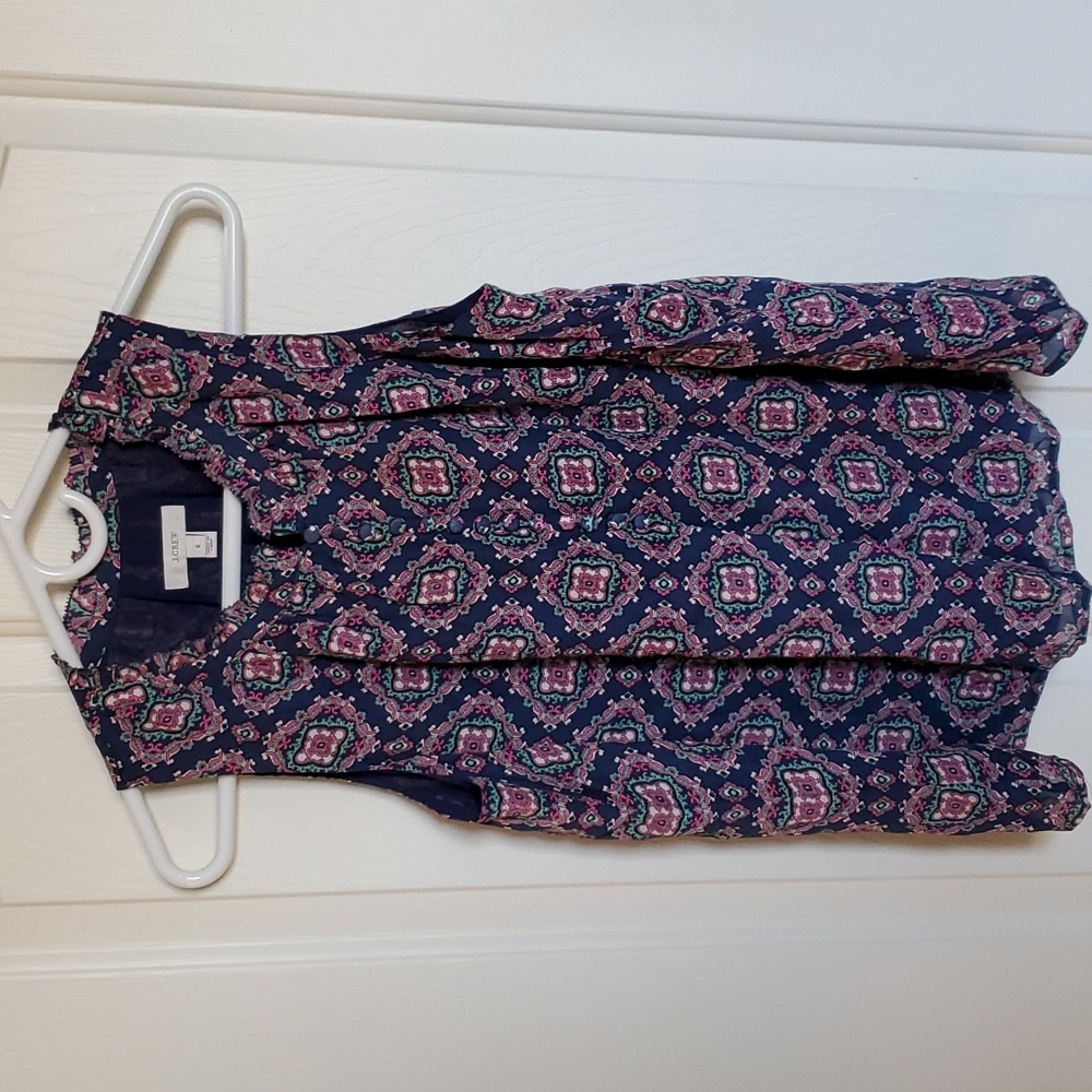 UEC J Crew sleeveless Blouse